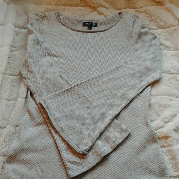 Lauren Ralph Lauren sweater dress with bell sleeve - Picture 2 of 10